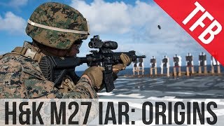 Origins and Early History of the USMC M27 Infantry Automatic Rifle [upl. by Hidie114]