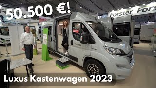 Wohnmobil 2023 Kastenwagen Forster Vantasy 599 HB Luxus für kleines Geld Dusche 4 Schlafplätze [upl. by Eilram684]