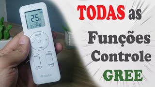 COMO USAR CONTROLE AR CONDICIONADO LG INVERTER E CONFIGURAR  RÁPIDO E FÁCIL [upl. by Weihs692]