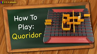 How to play Quoridor [upl. by Walker]