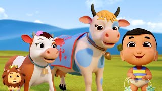 Gaiya Meri Cartoon Video गैया मेरी गईया  Ek Mota Hathi  Hindi Rhymes And Baby Songs For Children [upl. by Nove716]