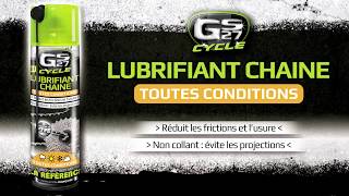 Comment graisser son vélo avec le Lubrifiant Chaine Toutes Conditions GS27®  Vidéo tuto [upl. by Hsaniva]