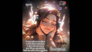 Most Heart Touching Hare Krishna kirtan please listen peacefully amp feel from HeartHare krishna 🙏 [upl. by Lazare]