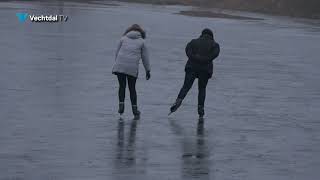 Laatste schaatsdag op natuurijs in Lemelerveld Nieuwleusen Dedemsvaart en Ommen [upl. by Suellen]