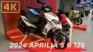 Best New Scooter In 2024 Aprilia SR 125 4k Detailed [upl. by Busch64]