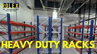 Optimize Your Warehouse with Heavy Duty Racks  Rolex India Engineering [upl. by Partridge]