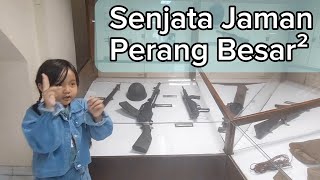 MELIHAT SENJATA DAN PESAWAT JAMAN PERANG  Museum Satria Mandala [upl. by Dosh]