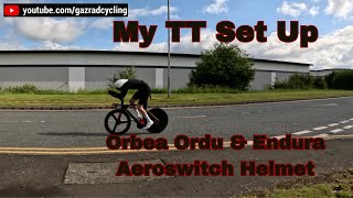 My Time Trial Set Up  Orbea Ordu TT amp Endura Aeroswitch Quick Look [upl. by Mcilroy]