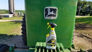 Cleaning the Grease Gun and Tractors With WD40 Cleaner amp Degreaser ad [upl. by Irok545]