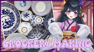 Japanese cup making art in Iwamizawa Japan  Indian Hindi Vtuber Mitsuki Shiori waconne vtuber [upl. by Frants925]