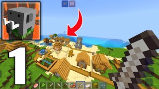 Craftsman 2024  Survival😍 Gameplay Part1 EXPLORING VILLAGE amp PILLAGER TOWER amp MUCH MORE😱 GAMEPLAY👍 [upl. by Anah]