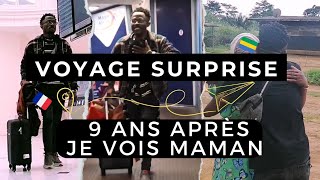 Après 9 ans je fais une visite surprise à ma Maman ❤️ amour visit vlog voyage surprise [upl. by Eelac]