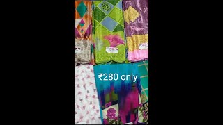 Silky Crepe SareesOffer price ₹280 only WA 7550374617 [upl. by Stanway]