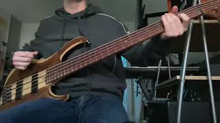 Its Only Smiles  Periphery  Bass Cover [upl. by Cira657]