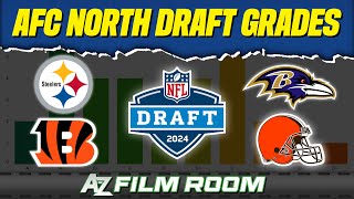 2024 NFL Draft Grades  AFC North [upl. by Alliw]