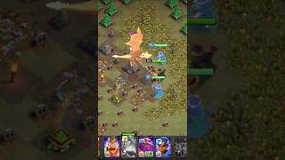 Frozen Arrow  Magic Mirror Vs Golden Dragon  Clash of Clans  shorts coc shortsfeed [upl. by Lateehs]