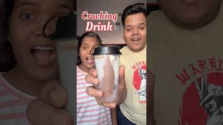 My Sister Vs Me  Who will make the best Cracking Drink shorts [upl. by Nyrol]