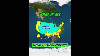 What if Landlocked USA and Coastal USA Became a Separate Countries  Country Comparison  Data Duck [upl. by Erinna]