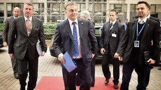 Viktor Orbán quotOUR ONCE PROUD EUROPE HAS BECOME A BEGGARquot Malta Summit 2015 11 12 [upl. by Anitsim]