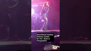 🎤👩‍🎤💥🤘Demoliendo Hoteles Fabiana Cantilo  Rock al Parque 2024 fabianacantilo rockalparque2024 [upl. by Wrench168]