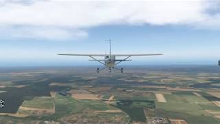 XPlane 11  HungaryVFR  LHBS  Budaörs to LHSK  SiófokKiliti VFR flight [upl. by Gniy]