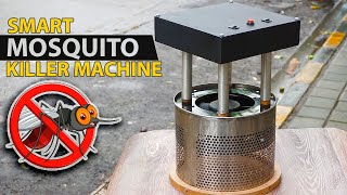 Smart Mosquito Killer Machine uses Mosquitos own Senses to Manipulate and Kill Them  Mechatronics [upl. by Lockwood193]