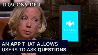 A Mobile App Too Solves All Your Burning Questions  Dragons Den [upl. by Jaal503]