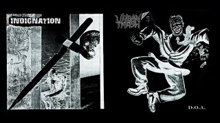 INDIGNATION  URBAN TRASH  Split 7quot [upl. by Naitsabas]