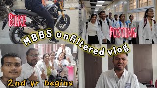 My first MBBS UNFILTERED vlog  My first 2nd year MBBS vlog mbbs vlogs [upl. by Gothart]