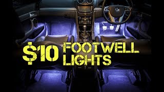 How to Install Footwell Lights [upl. by Cormier]