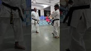 Kata Unsu bunkai shorts karateforallmartialartskaratelessons school [upl. by Ainsworth]