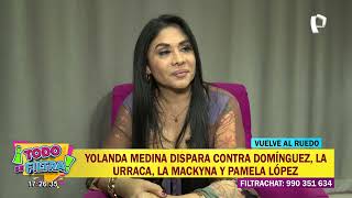 Yolanda Medina responde a La Mackyna “Tendrás que demostrar lo que dices” [upl. by Alliuqet]