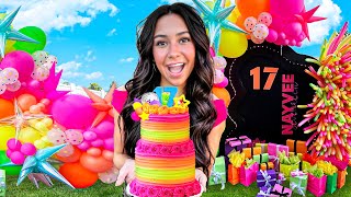 MY DAUGHTERS DREAM 17TH BIRTHDAY  BIRTHDAY HAUL 🛍️ 🧁 [upl. by Suivatra102]