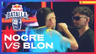 NOCRE vs BLON  Cuartos  Red Bull Batalla España 2022 [upl. by Auqinom638]