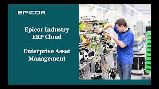 On Demand Epicor Kinetic Product Tour with a Focus on Enterprise Asset Management [upl. by Caasi]