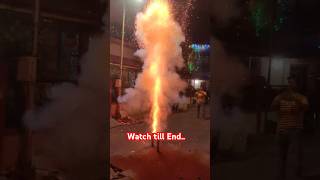 Power of 35 inch shell fireworks 🎇🎇shorts trending fire asmr [upl. by Euphemiah]