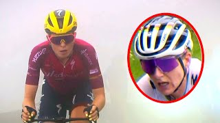 Demi Vollering DESTROYS Van Vleuten on Tourmalet  Tour de France Femmes avec Zwift 2023 Stage 7 [upl. by Latrell126]