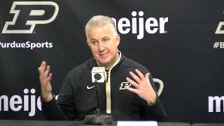 Matt Painter After the Win over Yale Nov 11 2024 [upl. by Staffard]