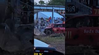 nice hit cheboygan county fair bump and run roll over danger ranger nsmi shorts race mint [upl. by Hulda223]