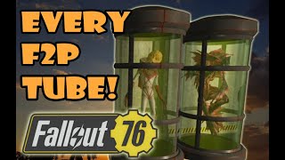 Fallout 76 Every F2P Tubes As of Sep 2024 [upl. by Piderit]