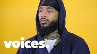 Nipsey Hussle Breaks Down Some Of Victory Laps Hottest Songs In quotVoicesquot [upl. by Etnaed]