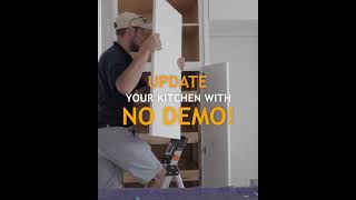 Cabinet refacing by Kitchen TuneUp kitchenremodel kitchen [upl. by Demetre345]