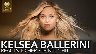 Kelsea Ballerini Reacts To Her 7th No1 Hit [upl. by Prissy]