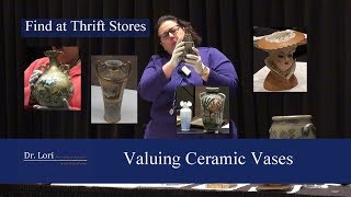 Secrets to Value Ceramic Vases Royal Doulton Nippon more  Dr Lori [upl. by Ettelrac218]