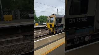 VolkerRail DR 75302 passing Morpeth [upl. by Aztinaj664]