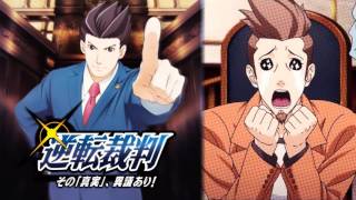 Ace Attorney  Gyakuten Saiban Anime OST Yappari Yahari Larry Butz [upl. by Ahsienar]