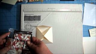 3x3 Notecard Envelope Tutorial Using the Martha Stewart Score Board [upl. by Leonardi]