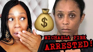 Michaela Pink Arrested SCAMS 42000 on Youtube On the RUN IAmMichaelaPink [upl. by Rolyat]