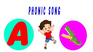 Alphabets Phonics Song For Kids  Abc Phonics Song  Alphabet Song Abc  Kids [upl. by Gannie855]