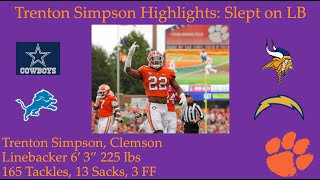 Trenton Simpson Highlights 2023s Best Linebacker [upl. by Irac]